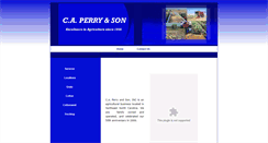 Desktop Screenshot of caperryandson.com